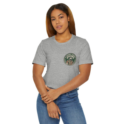 Freedom & Fins Shark T-Shirt — America 250 Patriotic Fishing Tee