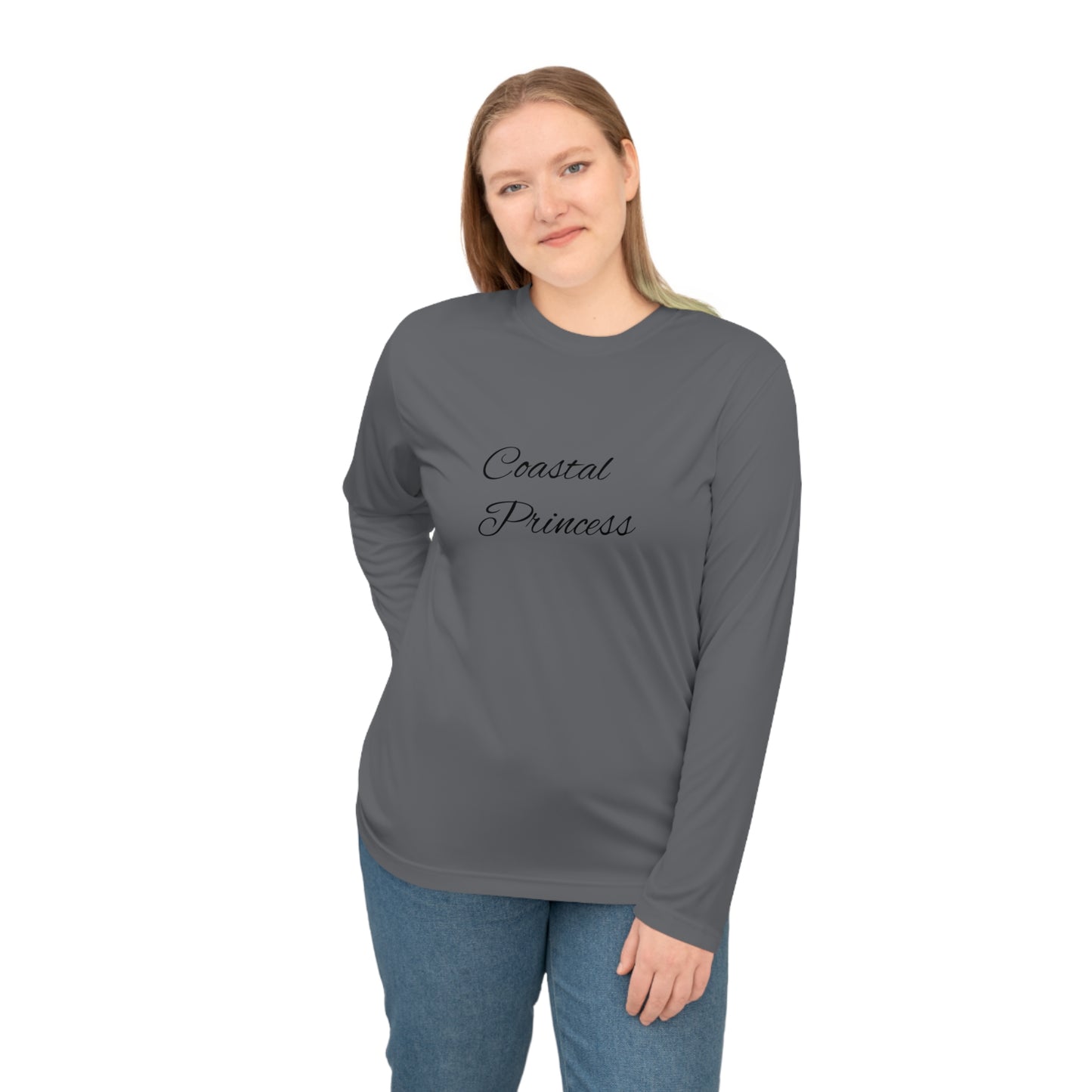 Coastal Princess Performance Long Sleeve — Nautical Beach Fishing Shirt