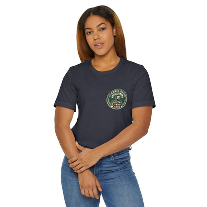 Freedom & Fins Shark T-Shirt — America 250 Patriotic Fishing Tee