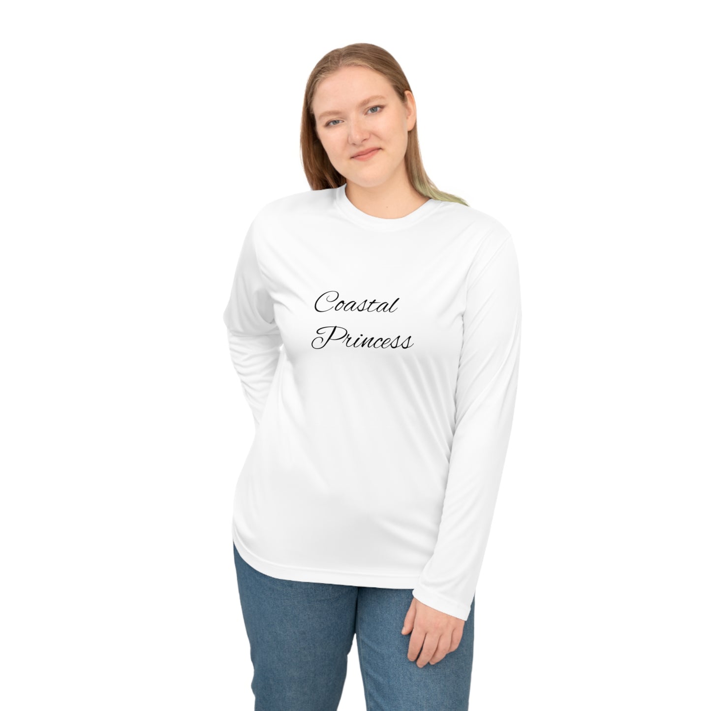 Coastal Princess Performance Long Sleeve — Nautical Beach Fishing Shirt