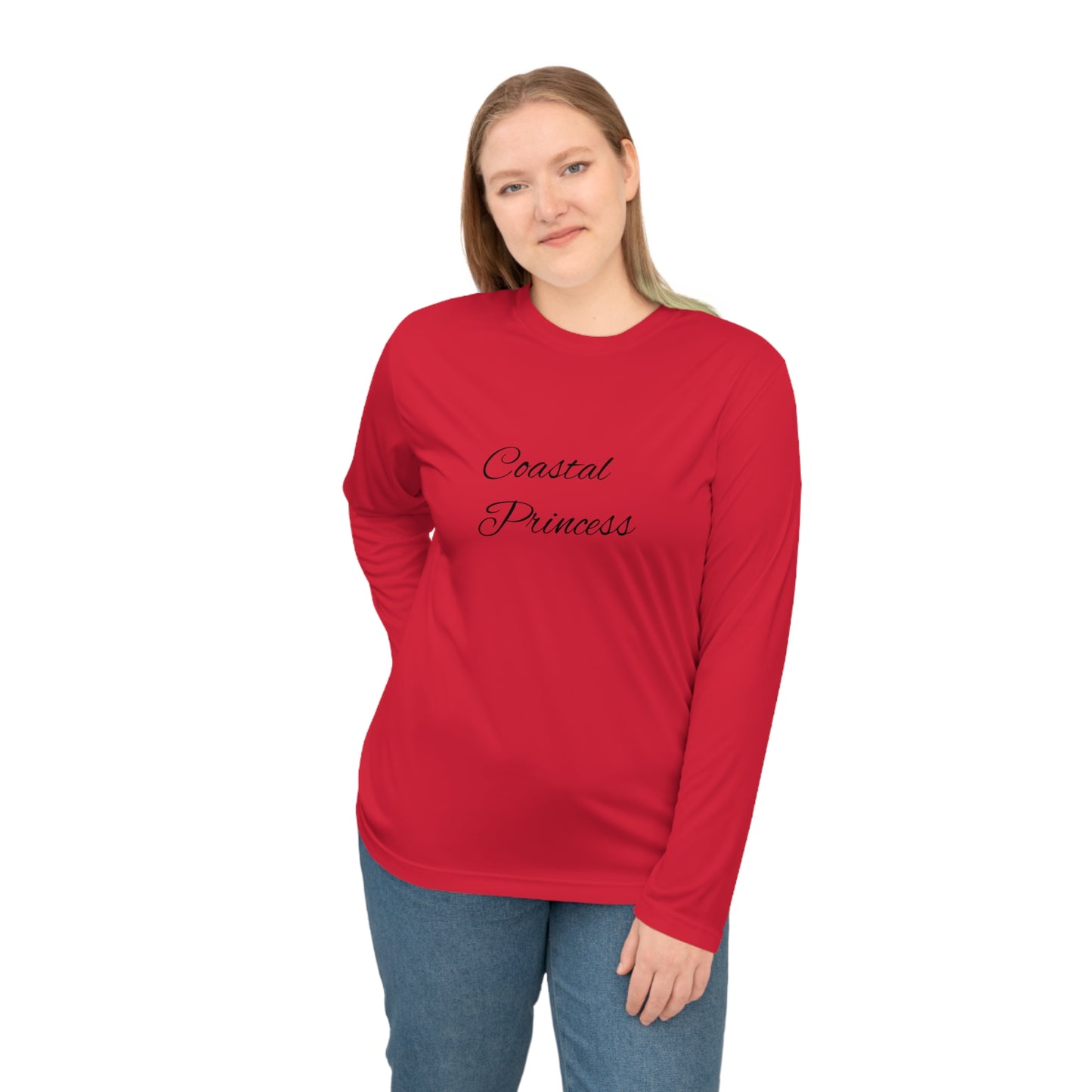 Coastal Princess Performance Long Sleeve — Nautical Beach Fishing Shirt