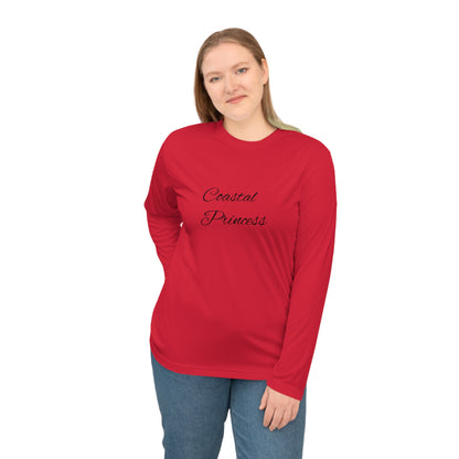 Coastal Princess Performance Long Sleeve — Nautical Beach Fishing Shirt