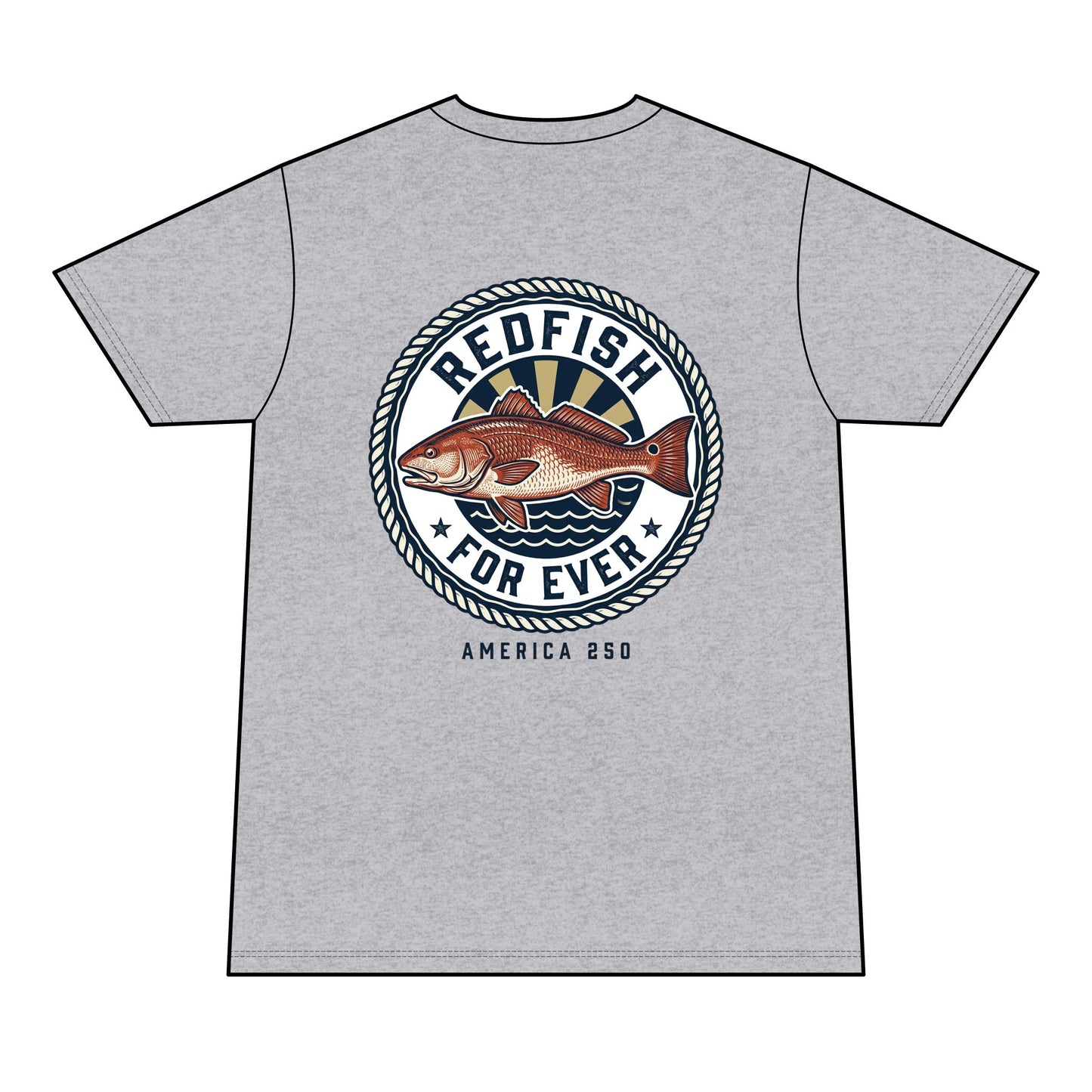 Redfish Forever Graphic T-Shirt