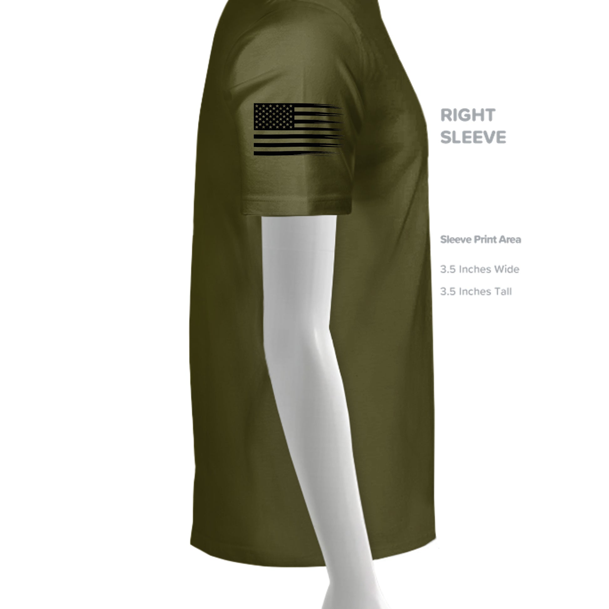FATIGUE GREEN - 4980 - SLEEVE_RIGHT