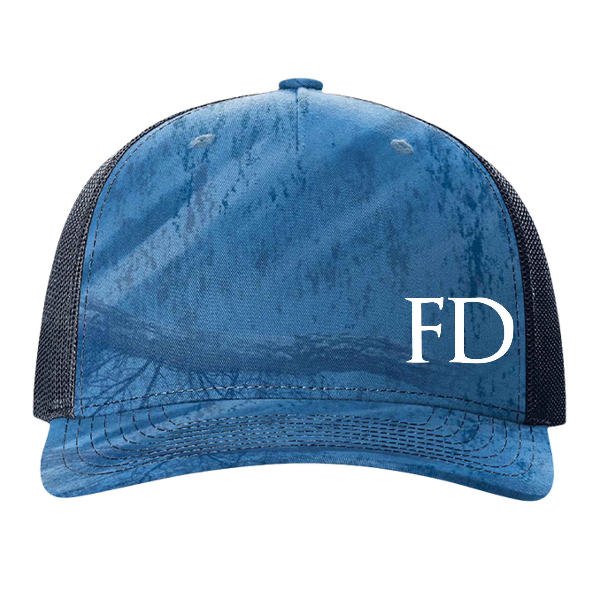 Realtree Fishing Light Blue/ Navy - 112PFP - FRONT