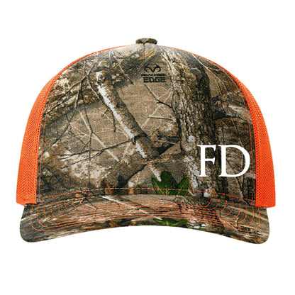 Realtree Edge/ Neon Orange - 112PFP - FRONT
