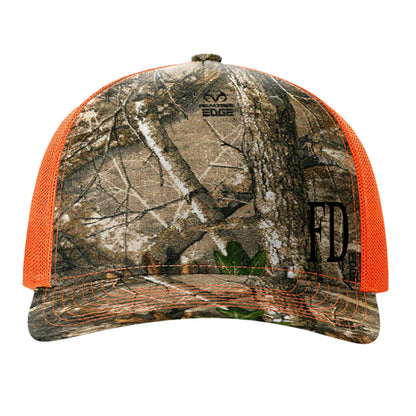Realtree Edge/ Neon Orange - 112PFP - FRONT